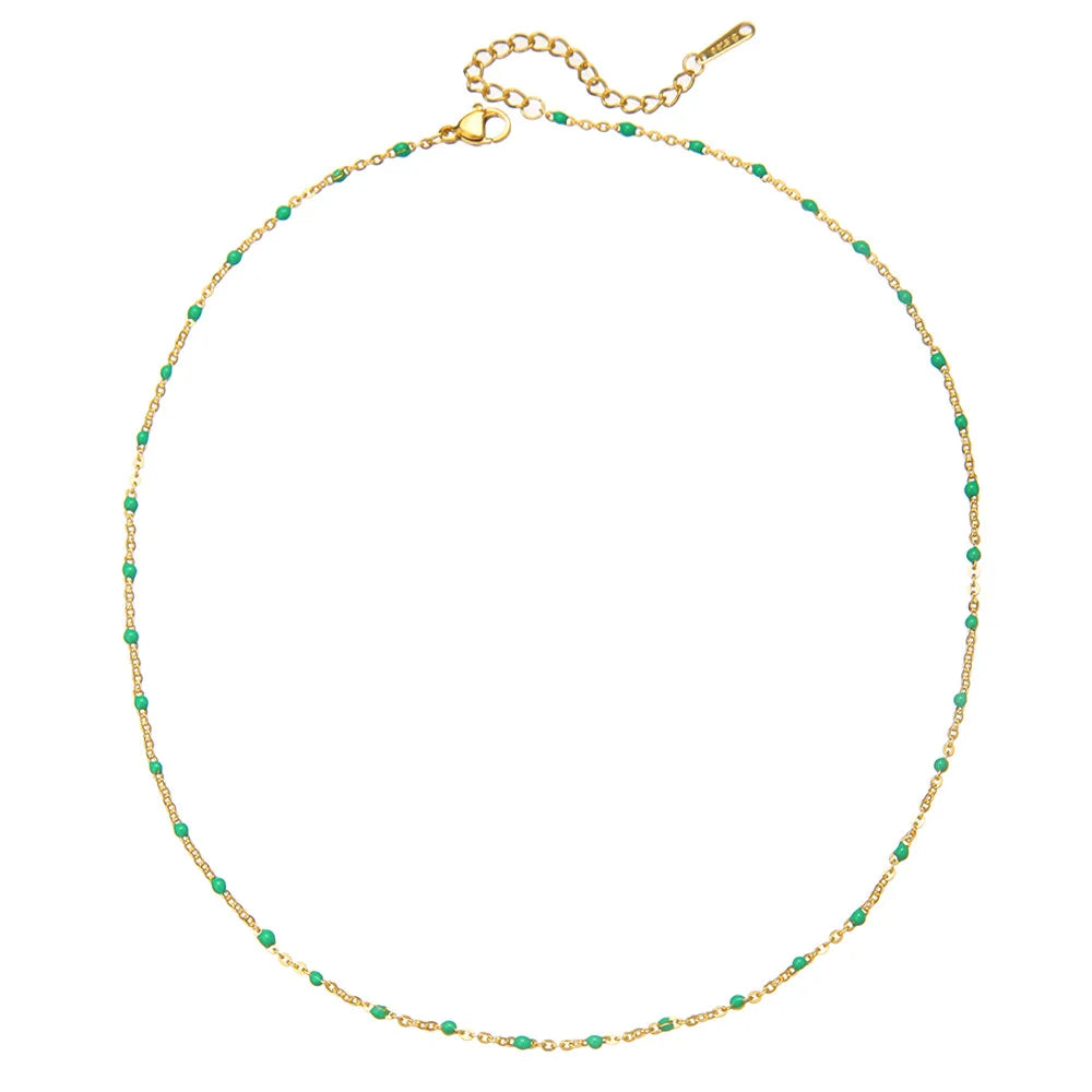 Luna Color Drop Necklace