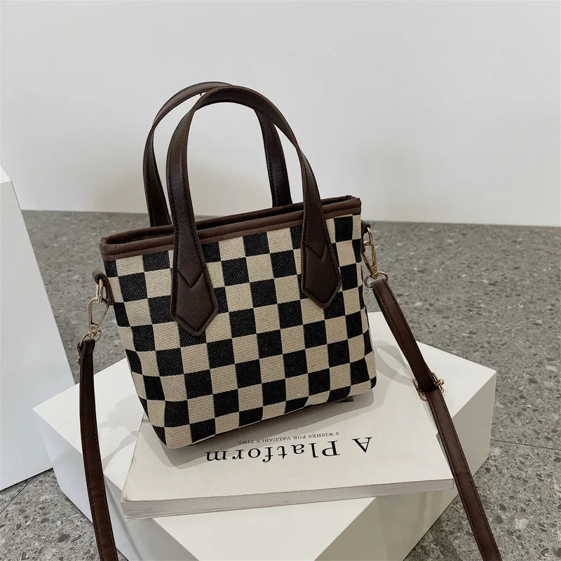 Elea – Plaid Crossbody Handbag