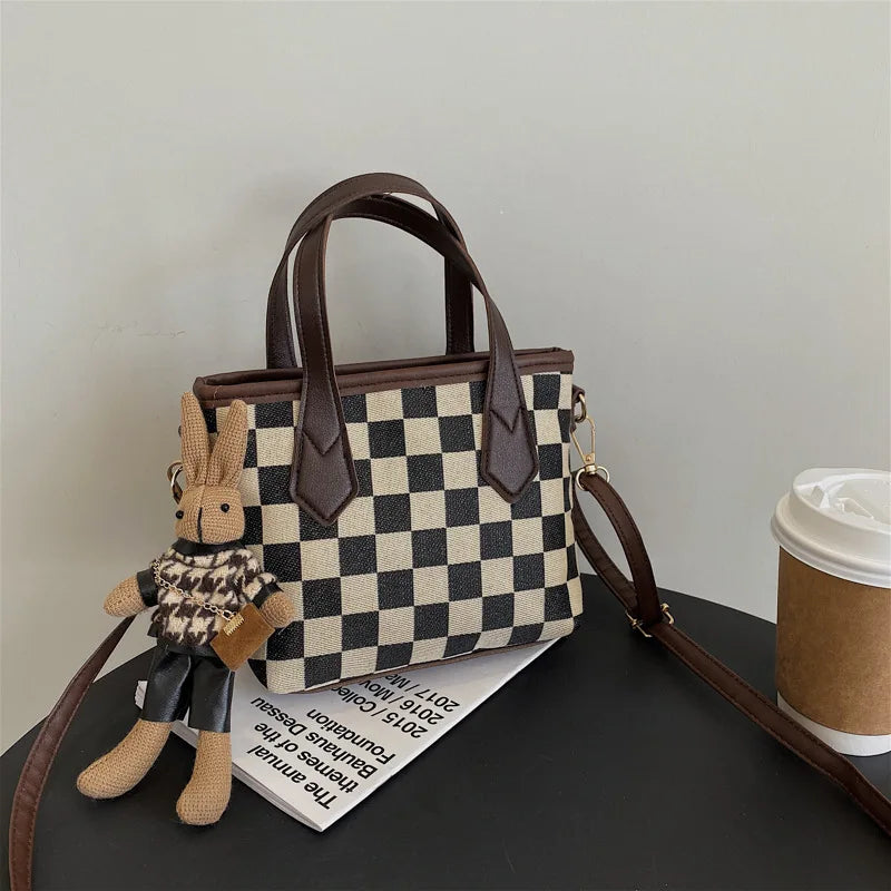 Elea – Plaid Crossbody Handbag