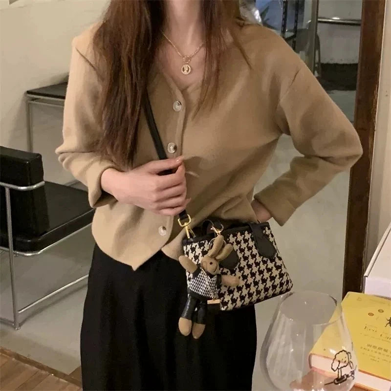 Elea – Plaid Crossbody Handbag