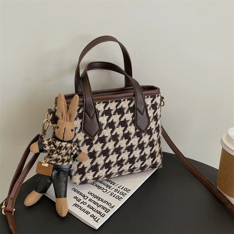 Elea – Plaid Crossbody Handbag