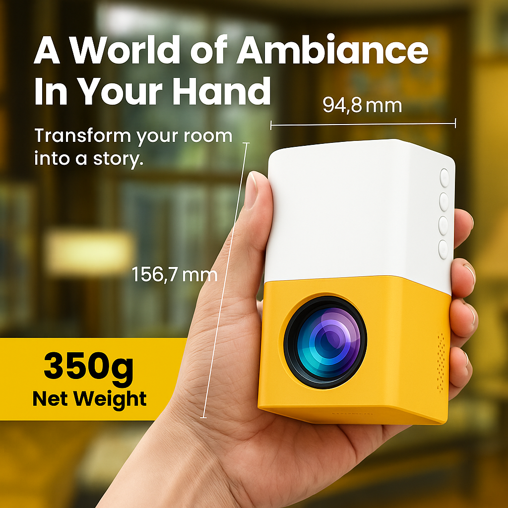 HighDefinition™ Portable Projector