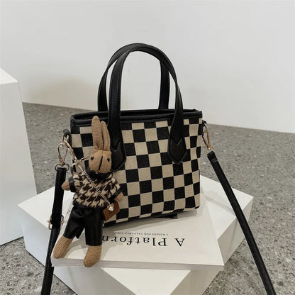 Elea – Plaid Crossbody Handbag