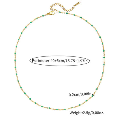 Luna Color Drop Necklace