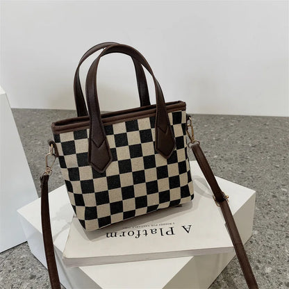 Elea – Plaid Crossbody Handbag