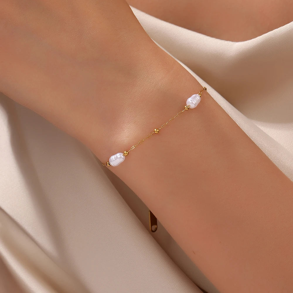 Celeste Pearl Bracelet
