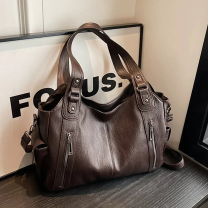 Isabelle – Contrast-Tone Shoulder Bag