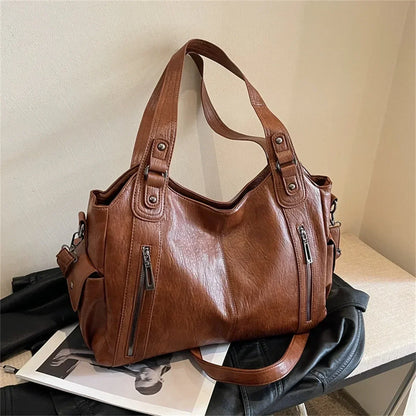 Isabelle – Contrast-Tone Shoulder Bag
