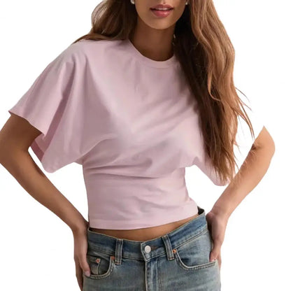 Naya – Solid Cropped T-Shirt