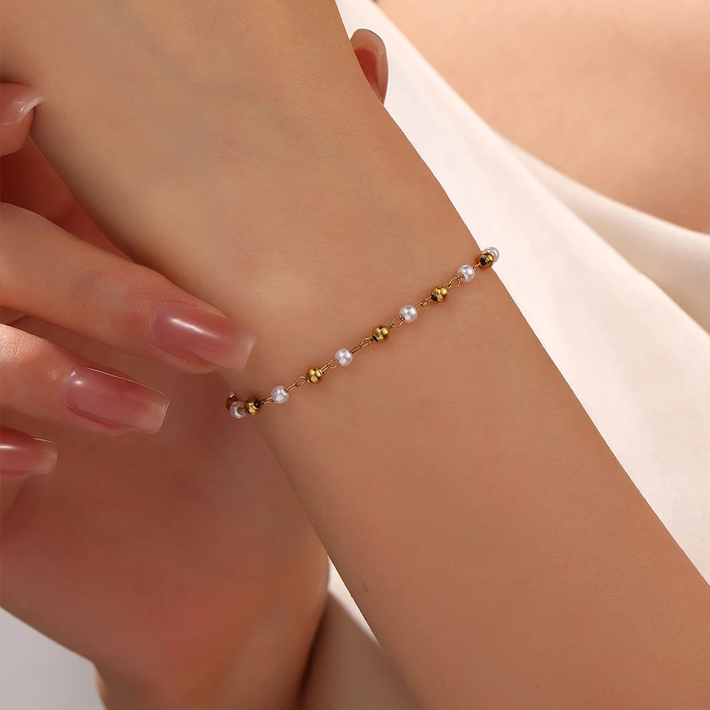 Celeste Pearl Bracelet