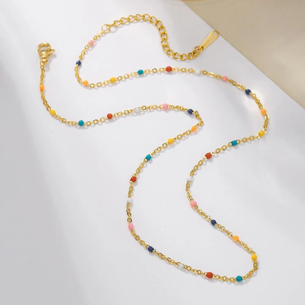 Luna Color Drop Necklace