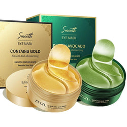 Liora Gold Eye Mask Set
