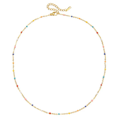 Luna Color Drop Necklace